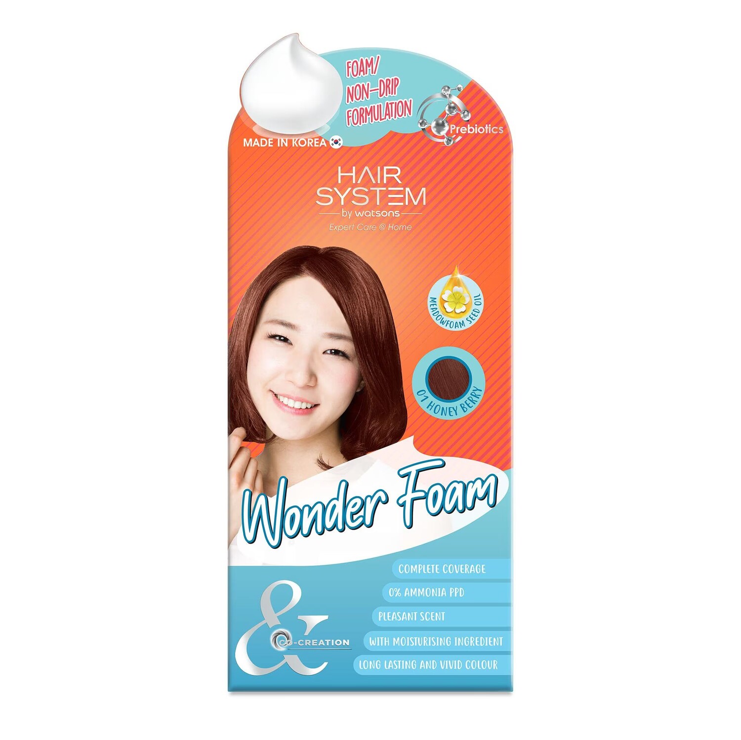 

Hair System by Watsons Краситель 01 Медовая ягода