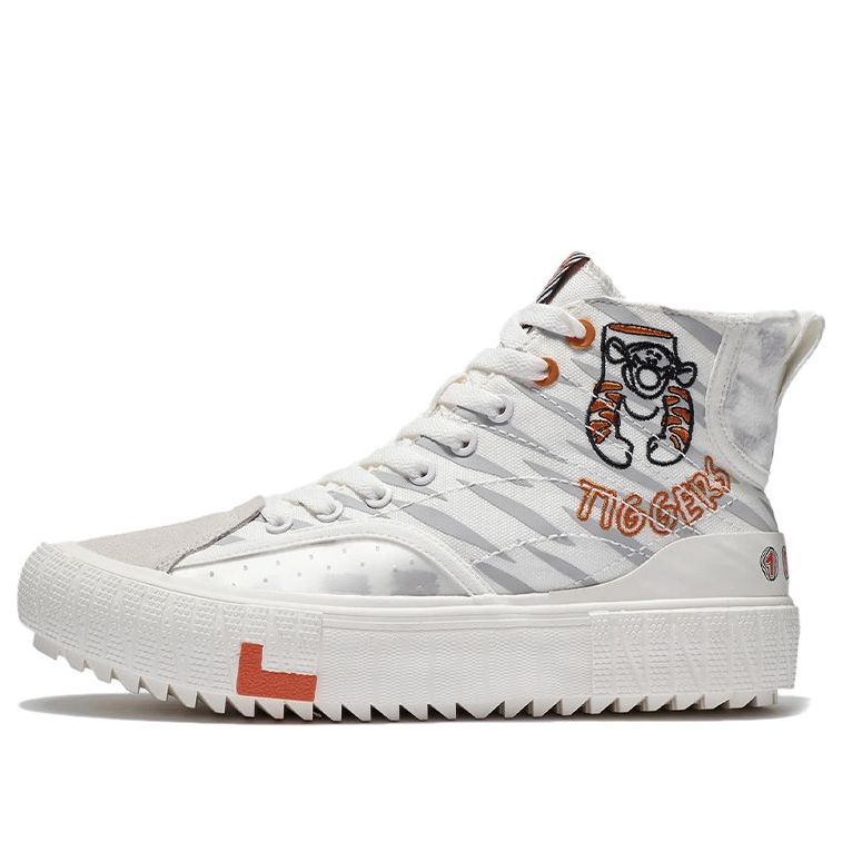 Кеды (WMNS) Li-Ning Classic Canvas Hi x Disney Tigger 'White', белый