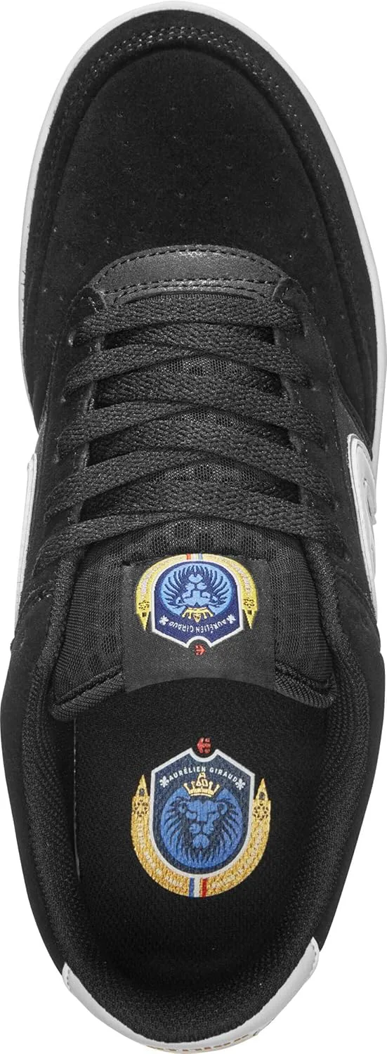 Мужские кеды Etnies The Aurelien Low Top, черно-белый — фото 4