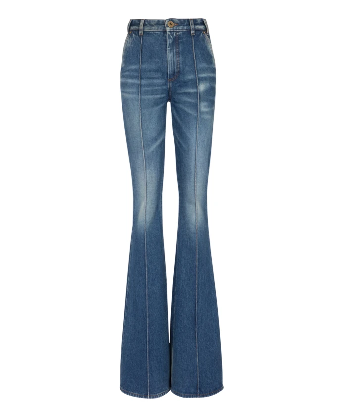 

Расклешенные джинсы Balmain, синий