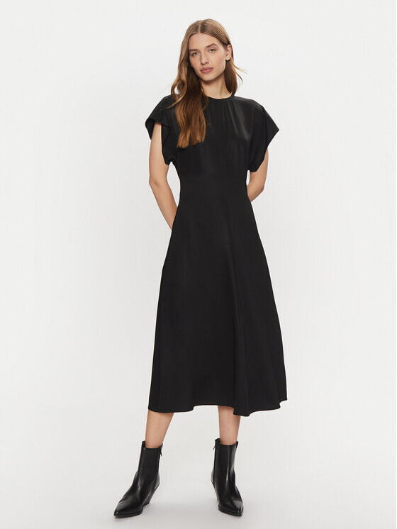 

Коктейльное платье стандартного кроя Calvin Klein, черный