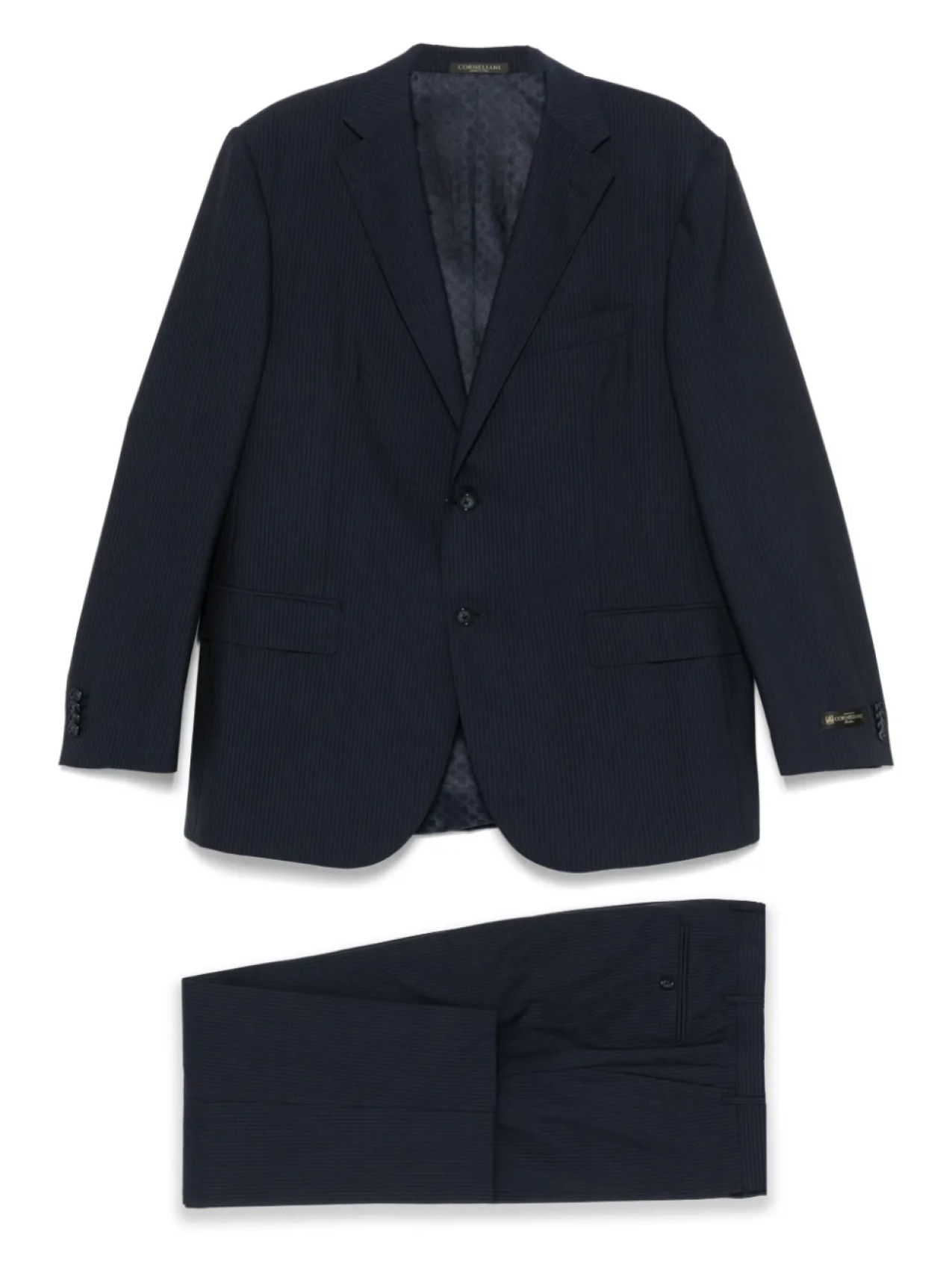 

Костюм в полоску Corneliani, синий