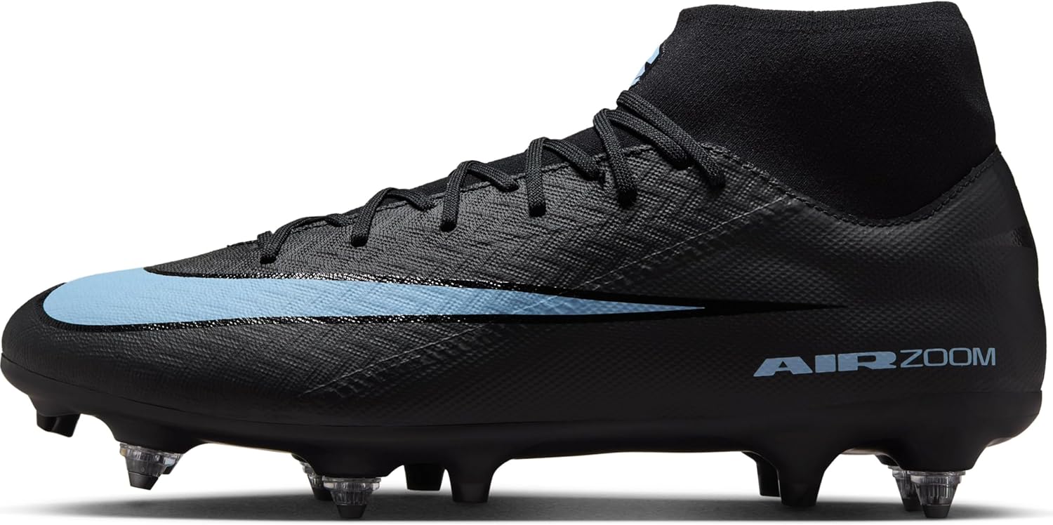 

Мужские шнурованные кроссовки Nike, Black/Ice Blue
