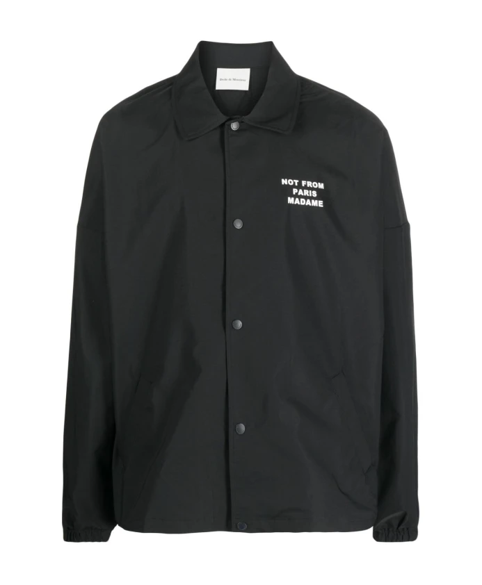 

Жилет с лозунгом Drole De Monsieur, черный