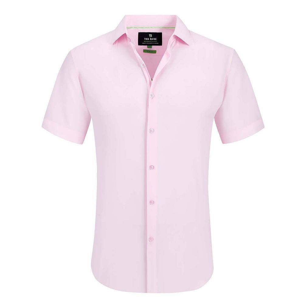 

Tom Baine Solid Performance на пуговицах, цвет Light Pink