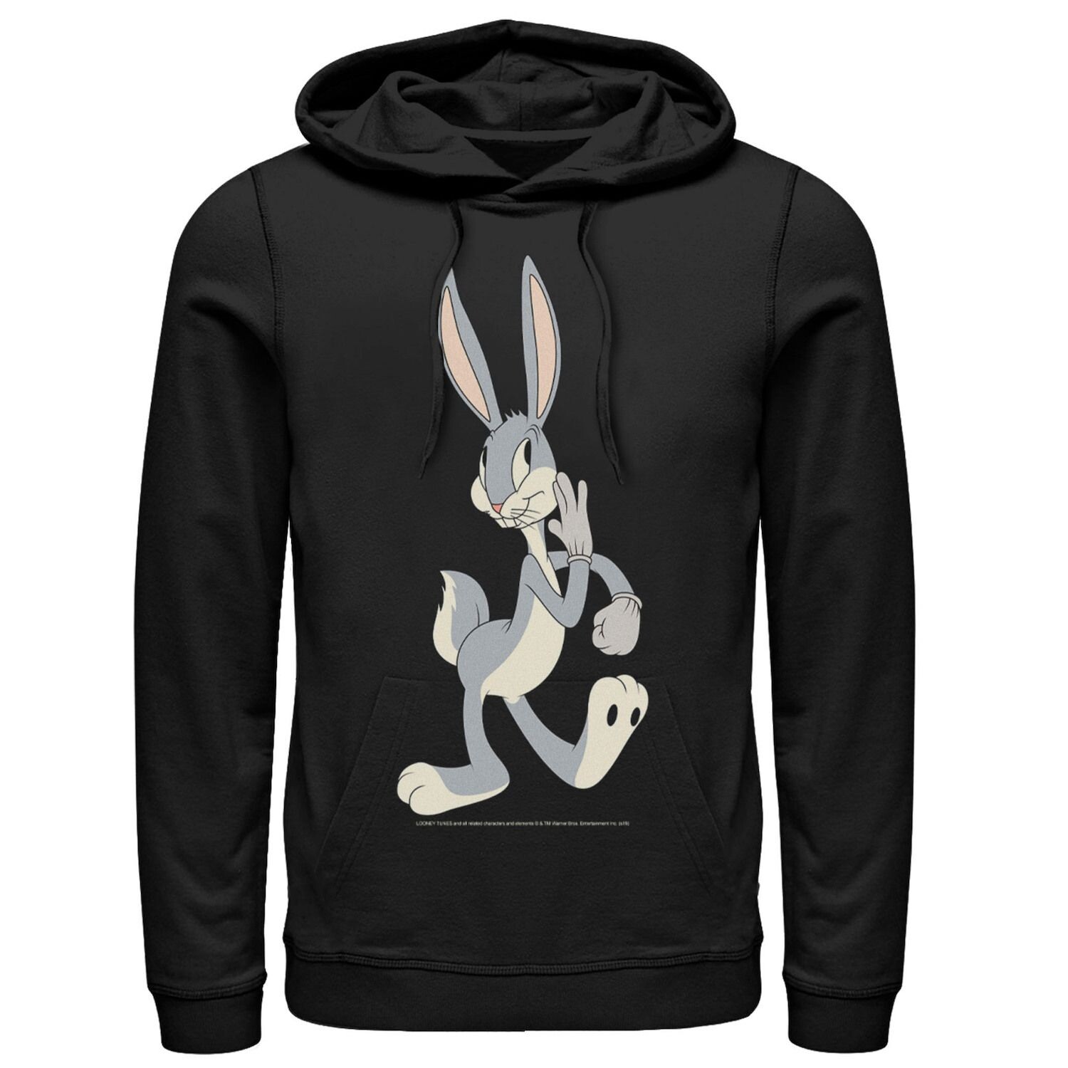 

Мужская винтажная толстовка с портретом Looney Tunes Bugs Bunny Licensed Character
