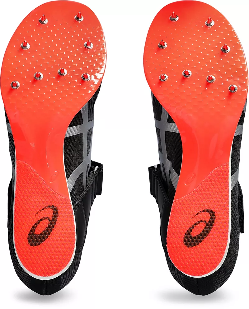 Легкоатлетические кроссовки ASICS Long Jump Pro, цвет Black/Silver — фото 2