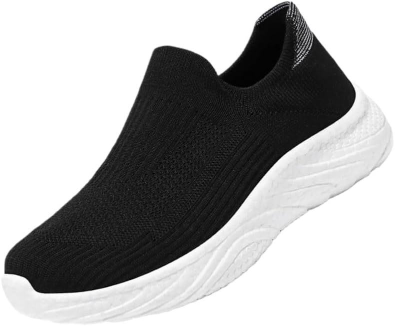 

Легкие и дышащие мужские спортивные кроссовки из сетки - противоскользящие и стойкие, удобные и универсальные, подходят для улицы, ежедневного использования и бега Clolinde, черный