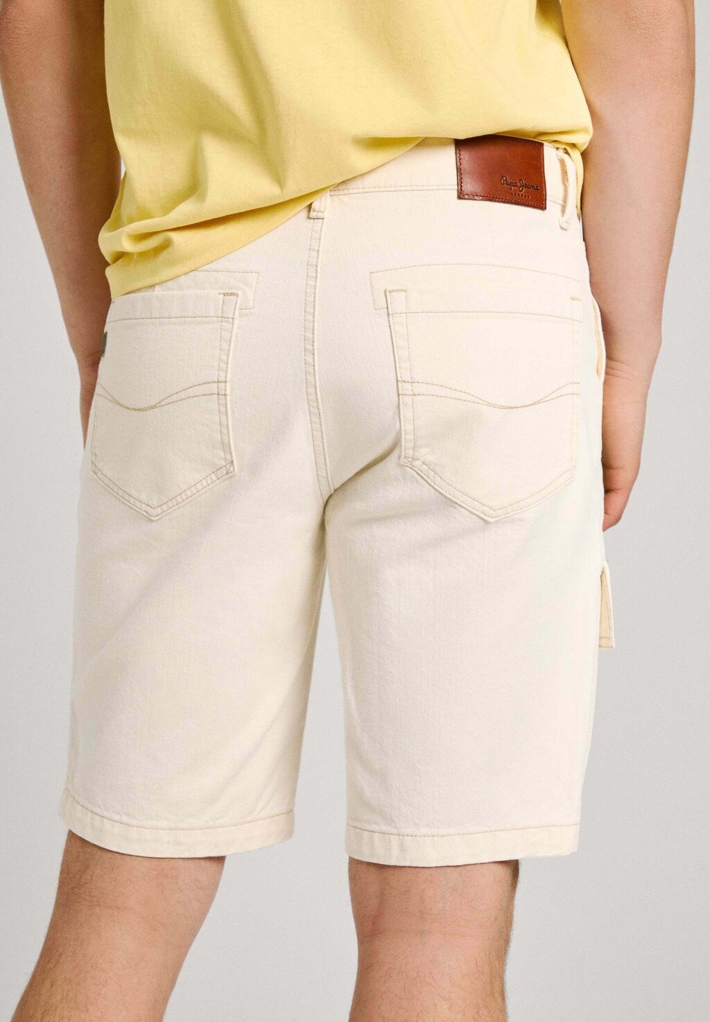 

Джинсовые шорты UTILITY Pepe Jeans, кремовый