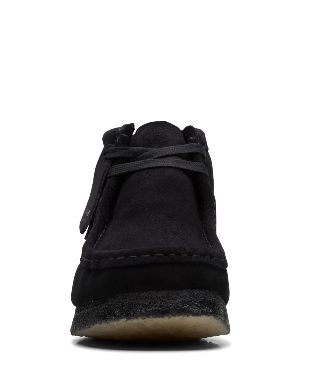 Ботинки Wallabee Boot Clarks Originals на шнуровке бежевые — фото 4