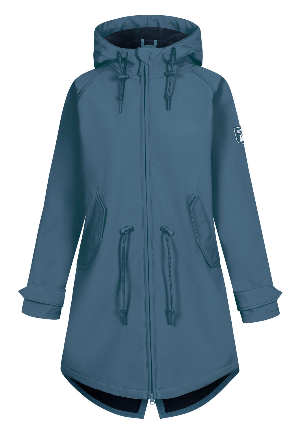 

Куртка софтшелл Derbe Jacke Island Friese, цвет orion blue