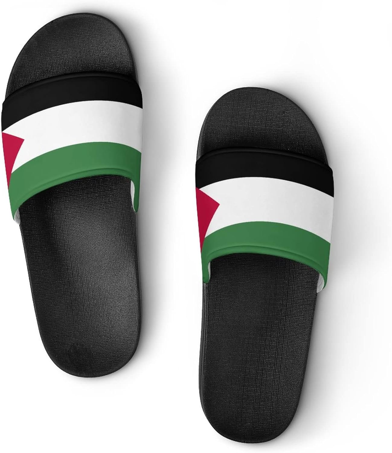 

Летние тапочки с флагом Пуэрто-Рико для женщин и мужчин, модная унисекс обувь для пляжа, мягкие и удобные домашние тапочки, черный стиль 8, размер 43 (287 мм) Taiziyeah