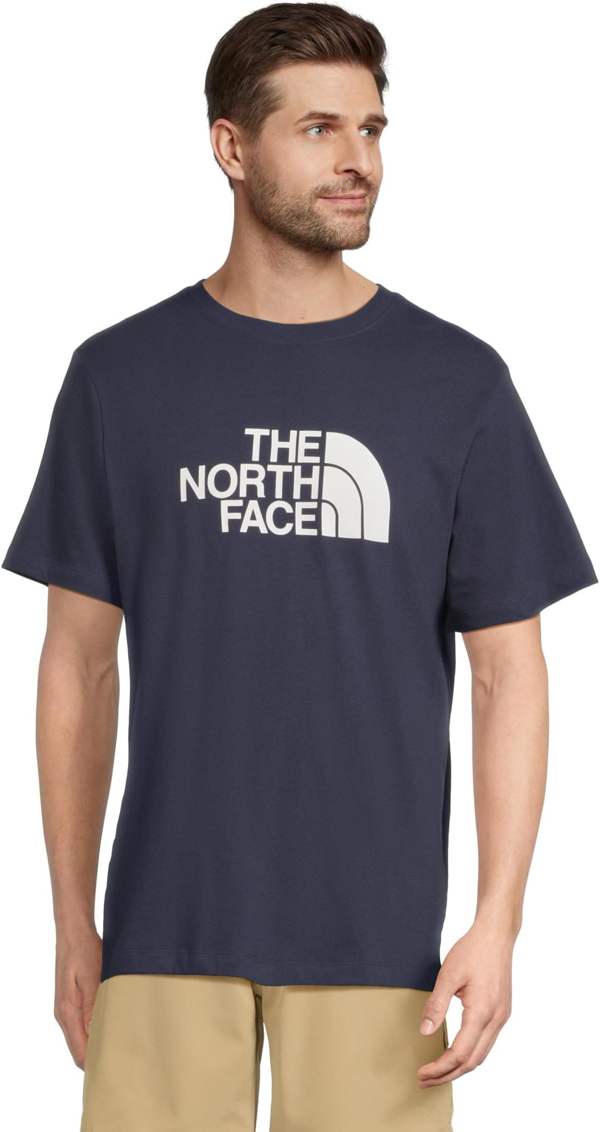 

Футболка The North Face Evolution Half Dome Short Sleeve Tee, цвет Summit Navy/TNF White
