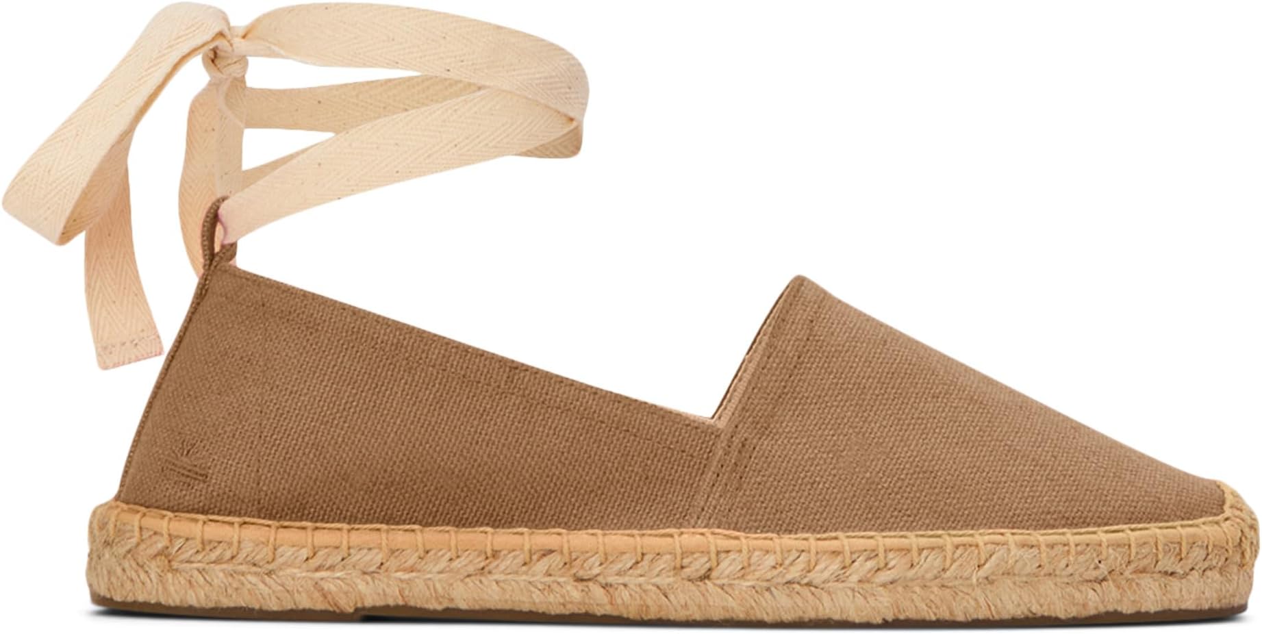 Лоферы Soludos Original Lace-Up Espadrille, цвет Café Taupe 1 — фото 4