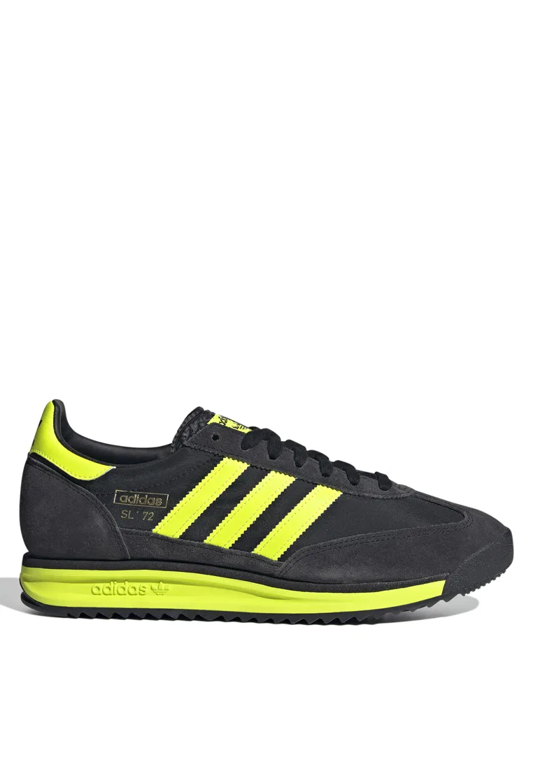 Кроссовки, модель SL 72 RS, adidas, черный/желтый/золотой
