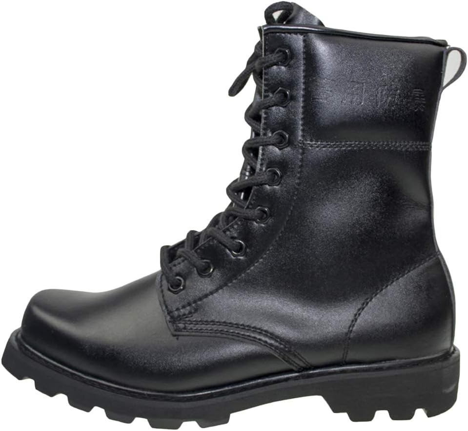 

Мужские военные тактические ботинки Wygwlg для активного отдыха, армейские тренировочные туфли, прочные рабочие ботинки, защитная обувь, полицейские рабочие туфли, черный