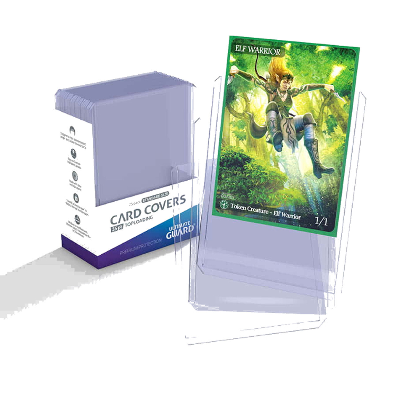 

Аксессуары Ultimate Guard: Card Covers - Standard Size 35pt Toploading (25)