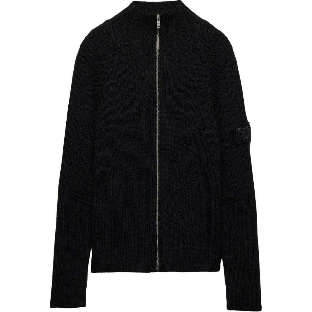 

Кардиган из шерсти PRADA, черный
