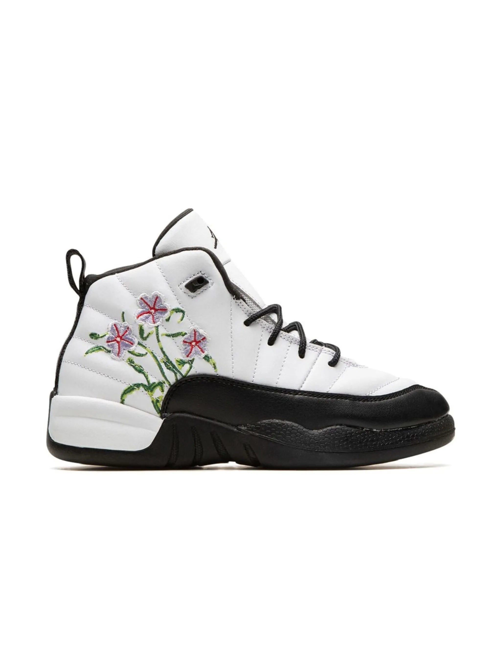Кроссовки Air Jordan 12 Floral Jordan Kids, белый — фото 2