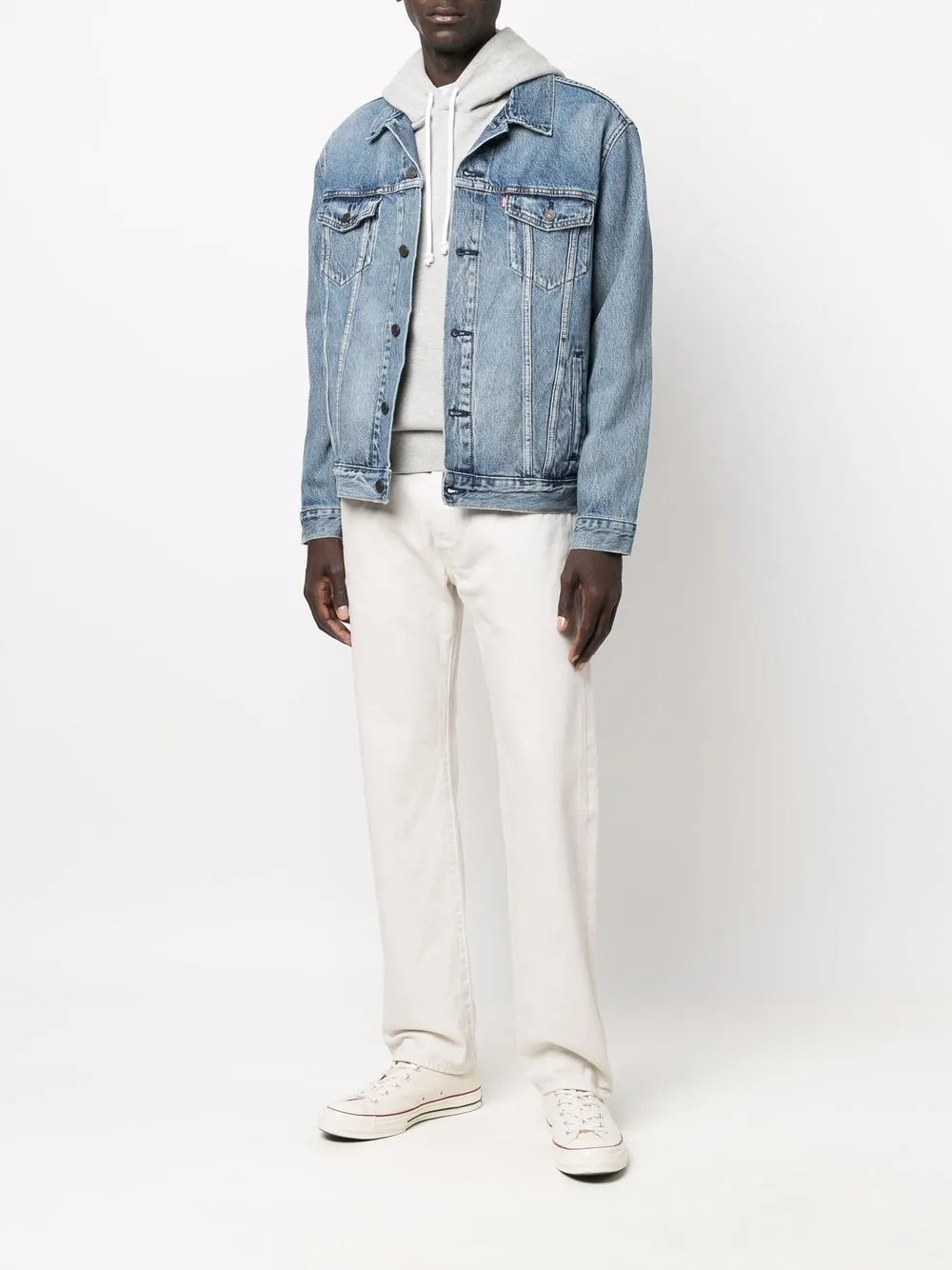 Прямые джинсы My Candy средней посадки Levi's, нейтральный — фото 2