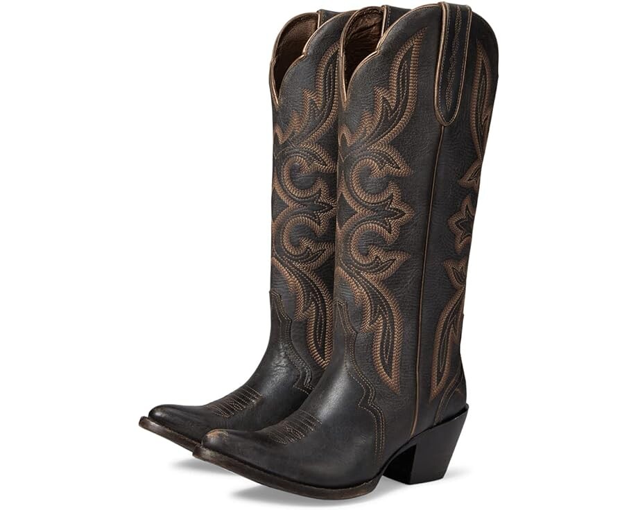 Сапоги женские Ariat Belinda StretchFit Western высокие ковбойские, черный