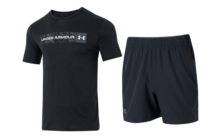 

Мужская повседневная спортивная одежда Under Armour, цвет Black
