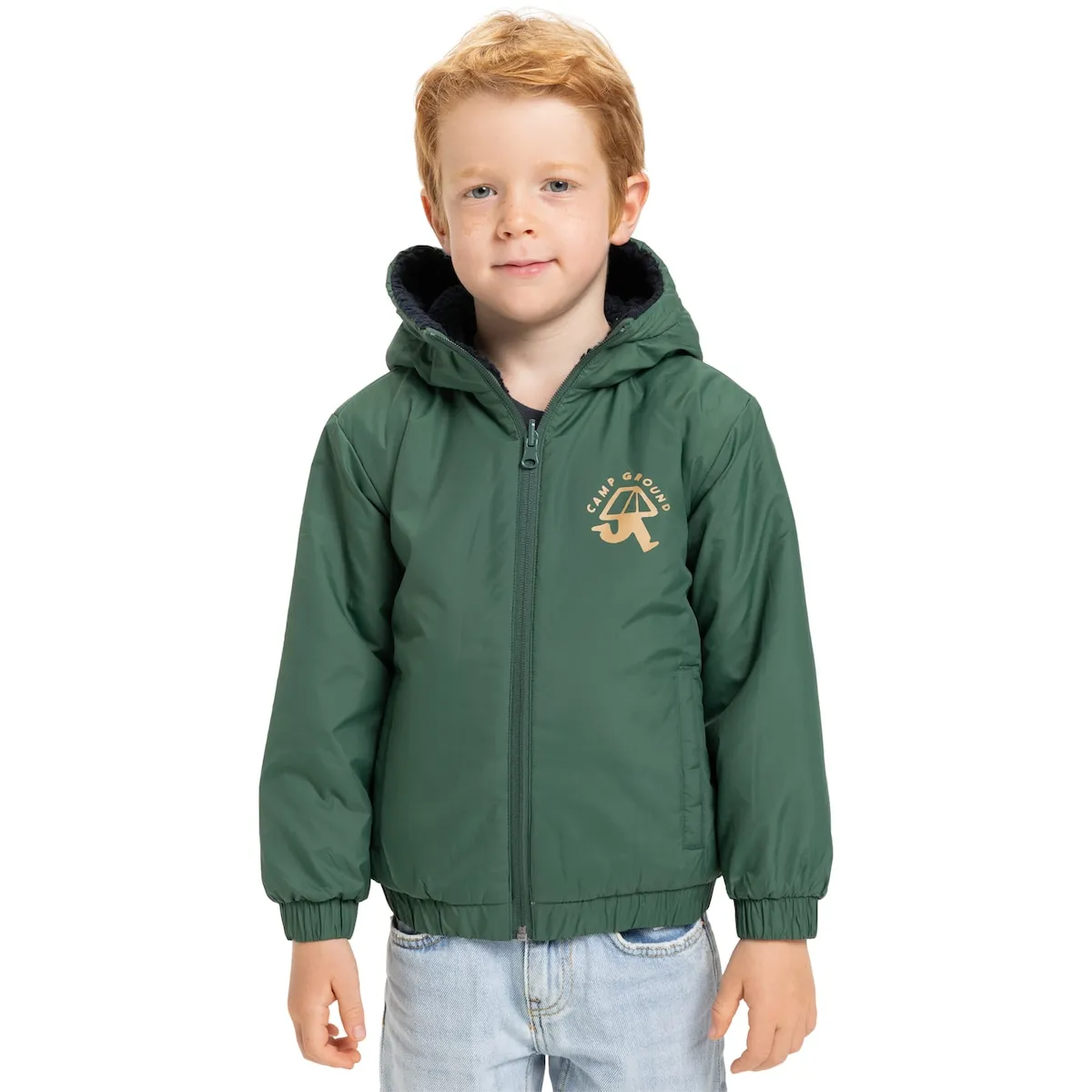 

Детская двусторонняя куртка All Seas Quiksilver, зеленый