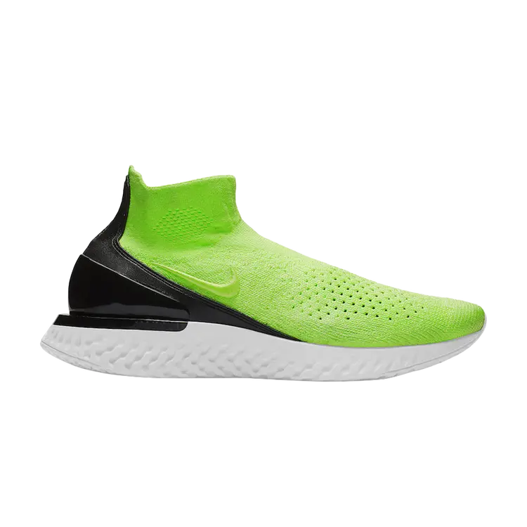 

Кроссовки Nike Rise React Flyknit 'Lime Blast', зеленый