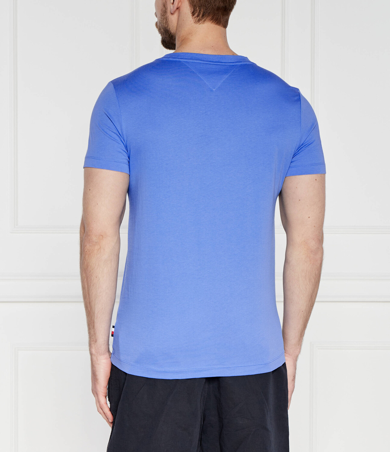 Футболка Tommy Hilfiger Slim Fit, синий — фото 4