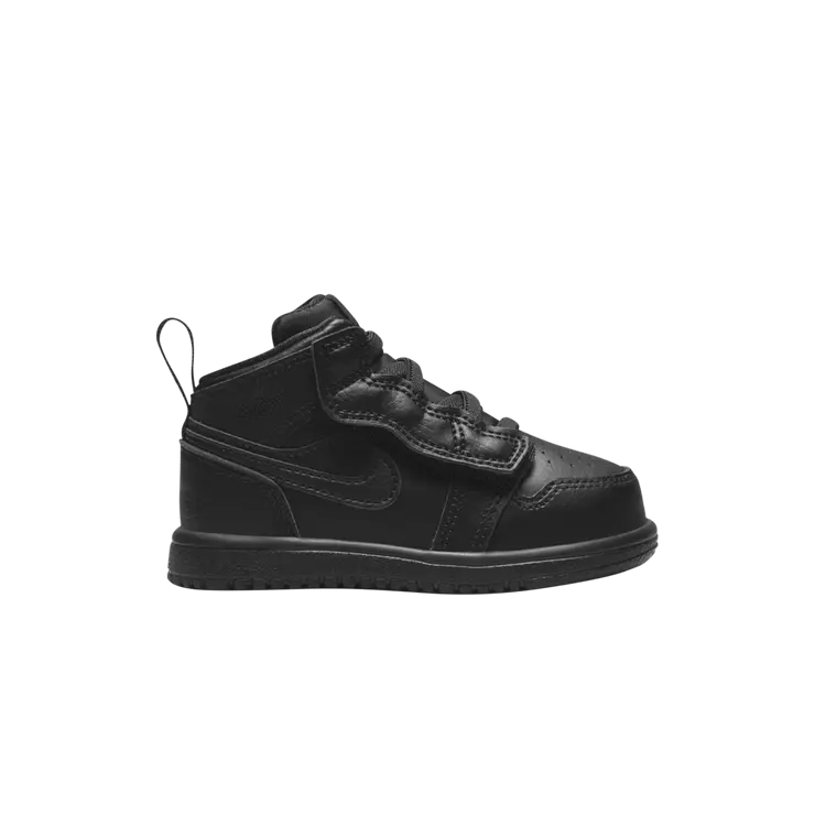 

Кроссовки Air Jordan Air Jordan 1 Mid ALT TD 'Triple Black', черный