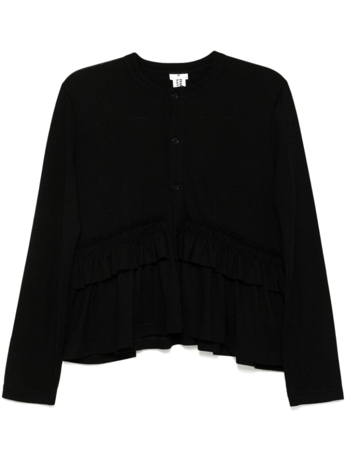 

Многослойный кардиган Noir Kei Ninomiya, черный
