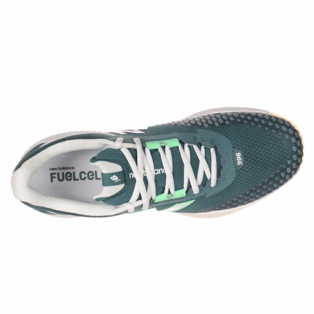 Мужские теннисные кроссовки «FuelCell 996 v6 H» от New Balance, Green X White — фото 4