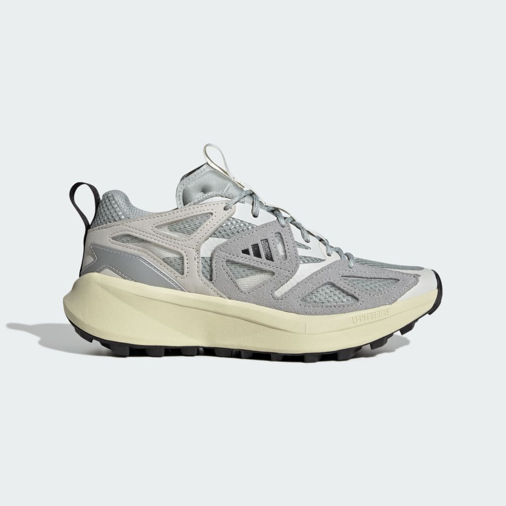 Кроссовки Adidas Kantai Trail Shoes, цвет Wonder Silver/Core Black/Off White
