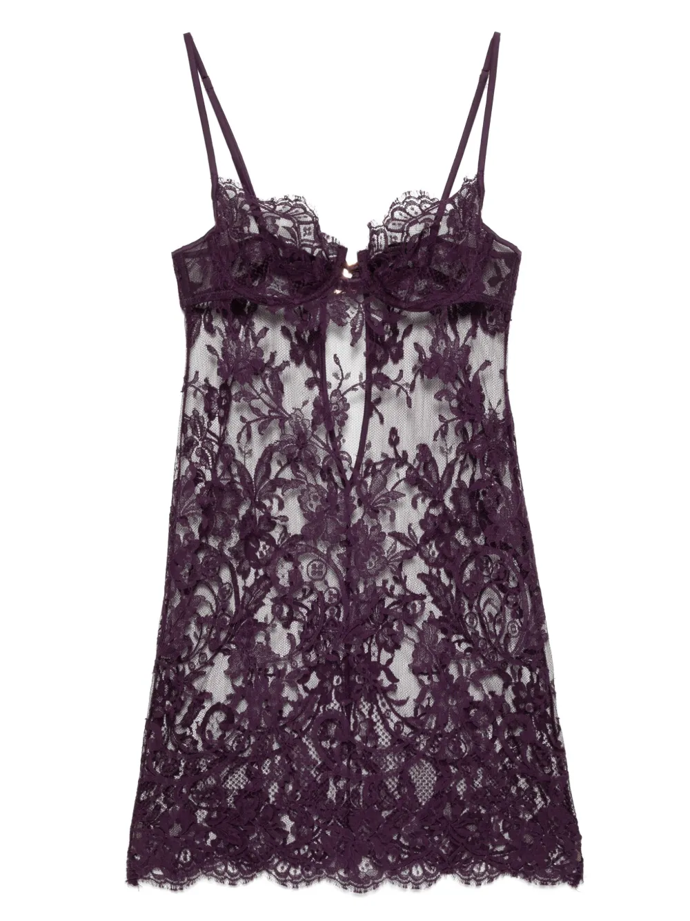 

Короткое платье-комбинация Camille Kiki de Montparnasse, фиолетовый