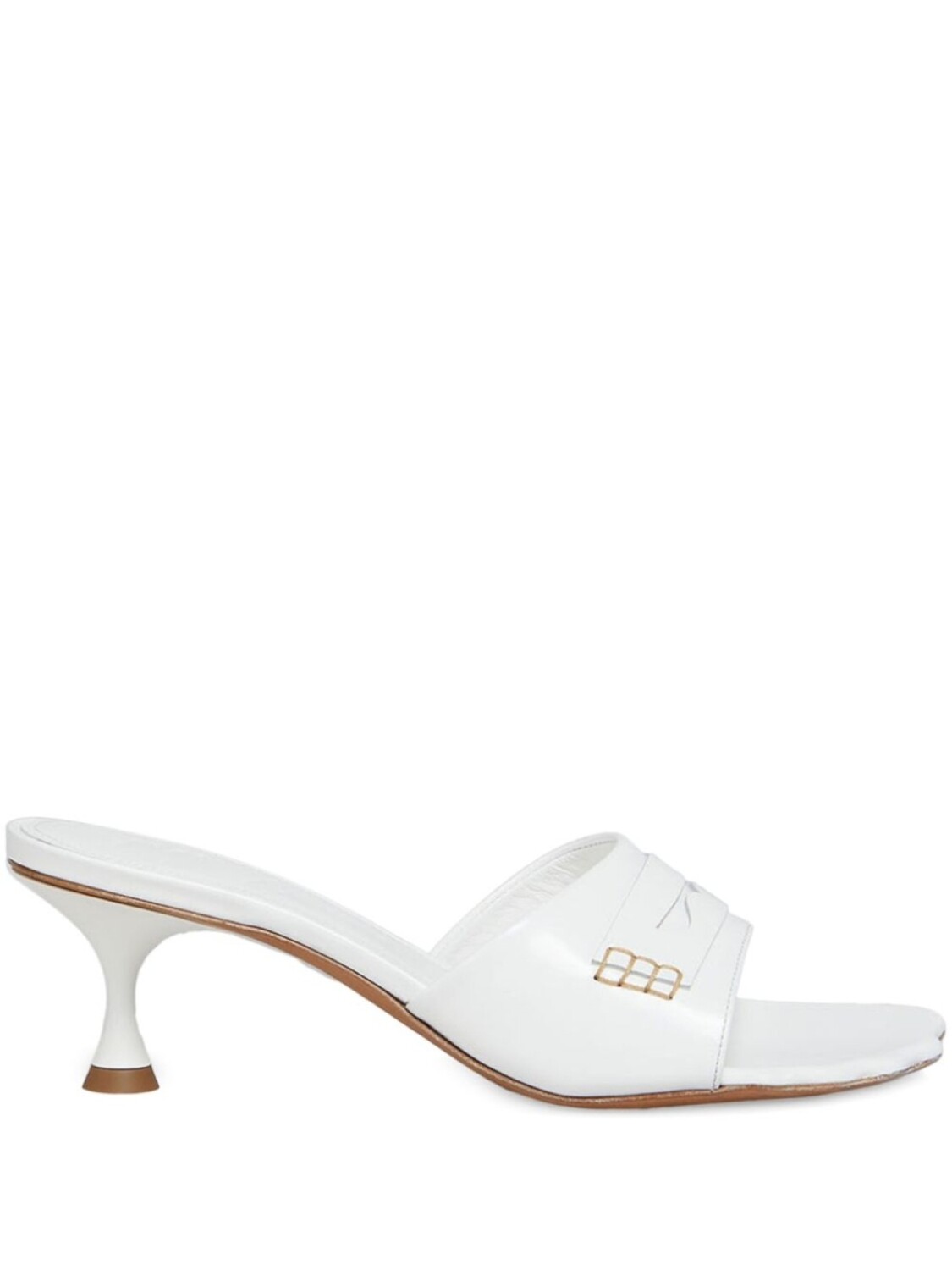 

Мюли Marni Moonlight 50 мм, белый