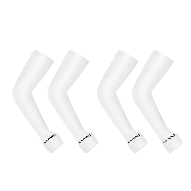 

Баскетбольные велонарукавники unisex LINING, белый