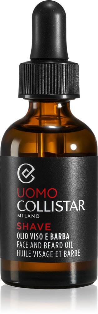 

Uomo face and beard oil питательное масло для лица и бороды Collistar, 30 мл