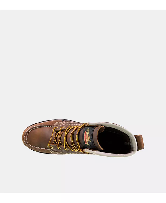 Американские рабочие ботинки Heritage 6" Moc Toe для мужчин Thorogood, коричневый — фото 2