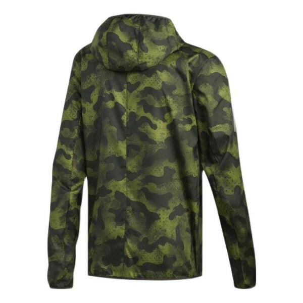 

Куртка имеют камуфляжную куртку для бега Adidas, зеленый