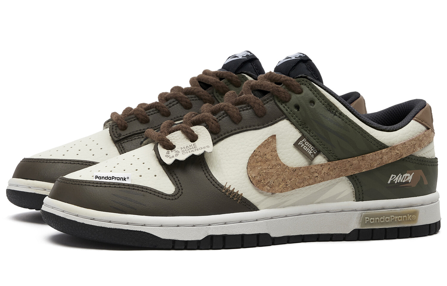 

Кроссовки Nike Dunk Skateboard Shoes Men Low-Top Brown