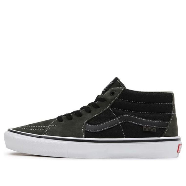 

Кроссовки skate grosso mid 'forest night' Vans, черный