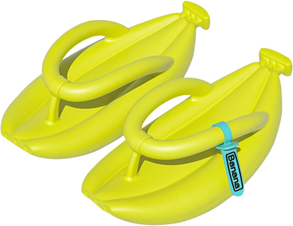 

Женские сандалии-стринги KEYUSHOP, пляжные шлепанцы для мужчин, оригинальные банановые шлепанцы с мягкой подошвой из ЭВА, противоскользящие облачные тапочки, уникальные тапочки для лета, зеленый