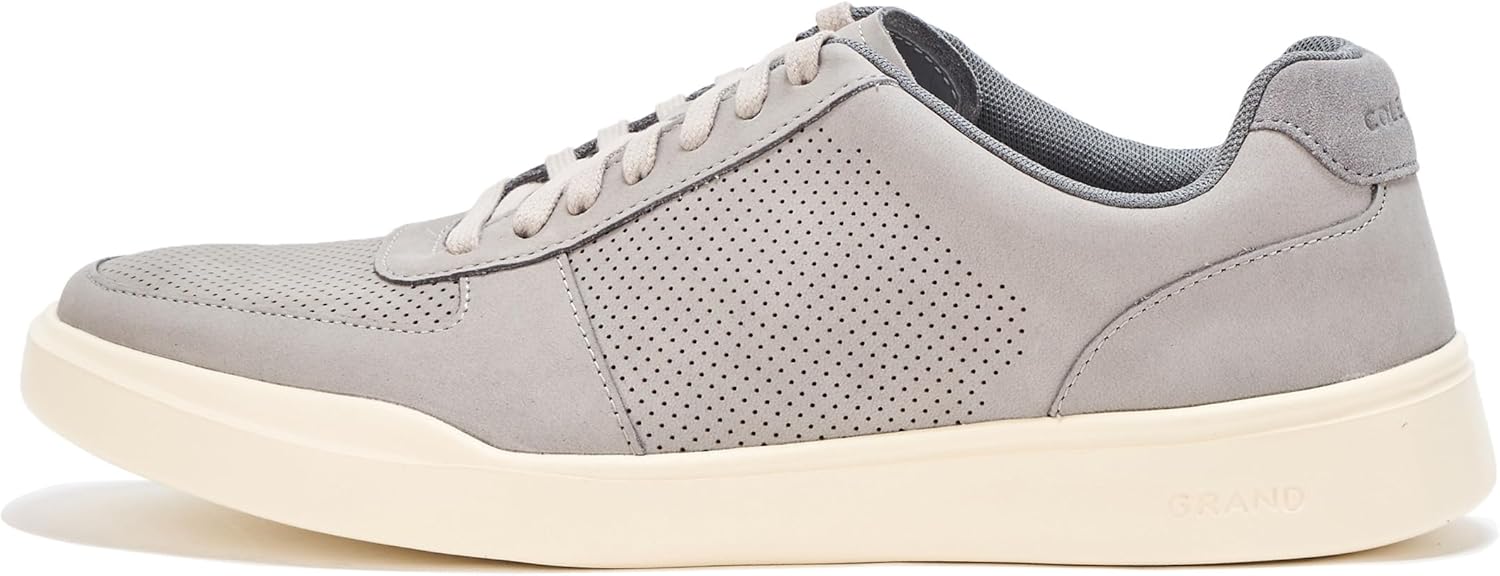 Мужские кроссовки Cole Haan Grand Crosscourt Modern с перфорацией, Paloma Nubuck/Quiet Shade — фото 2