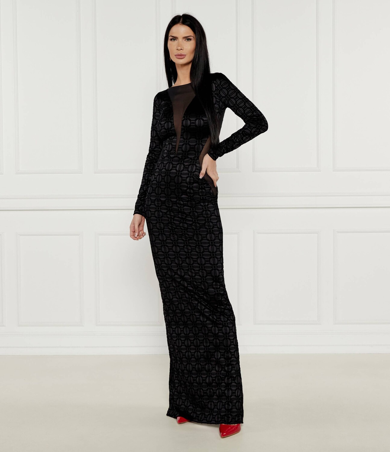 

Платье Elisabetta Franchi, черный