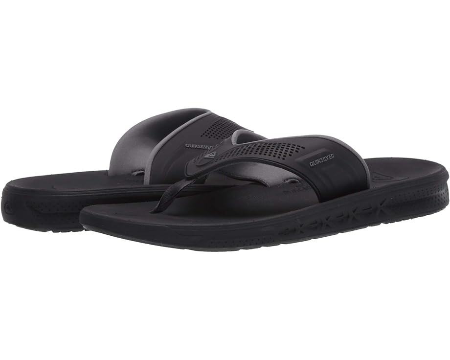 

Сандалии Quiksilver Current Water-Friendly Sandals, цвет Black/Grey/Brown