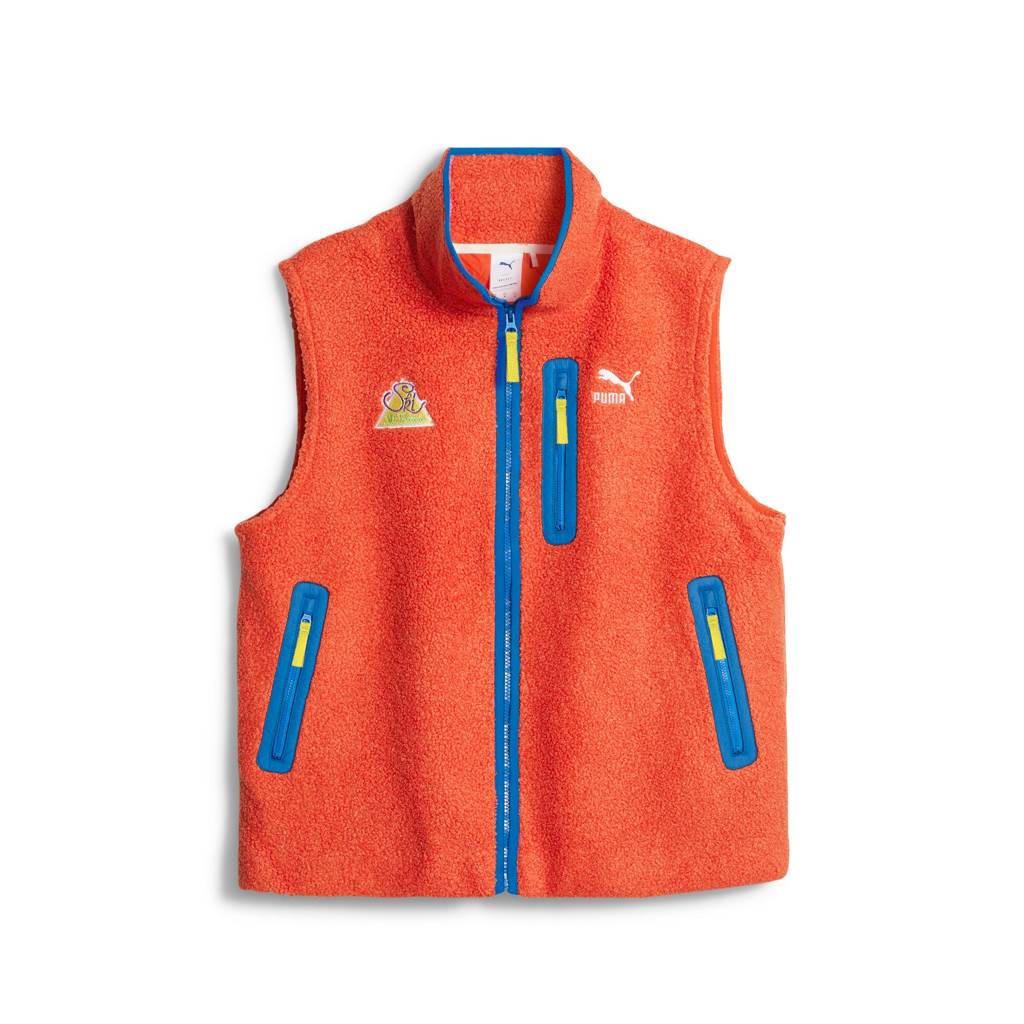

Жилет PUMA Men's The NeverWorn II Sherpa, цвет fall foliage