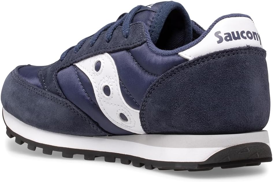 Детские кроссовки Saucony с альтернативной застежкой, белый/синий/темно-синий — фото 3