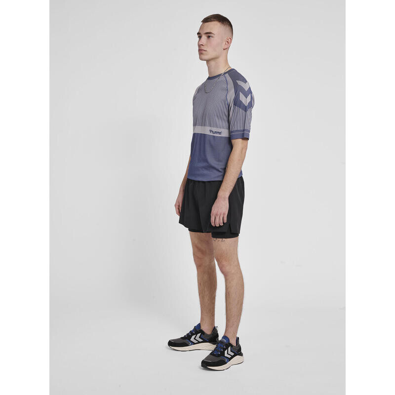 

Спортивная футболка Hummel, цвет dunkelblau/blau/blau
