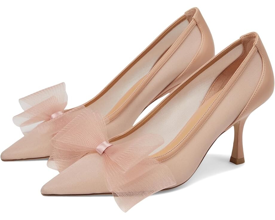 

Туфли Stuart Weitzman Blushing Bow 75 Pump, цвет Ginger