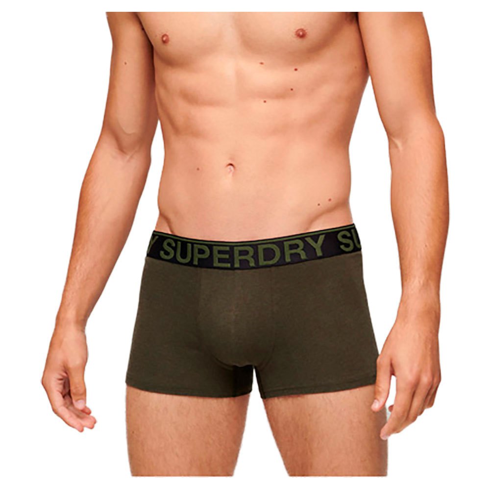 

Боксеры Superdry Trunk 2 шт, коричневый